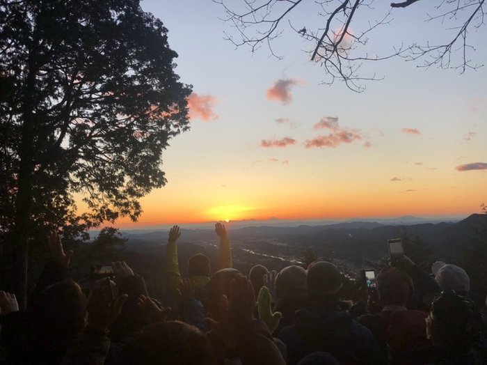 1月3日に「外山毘沙門天縁日」が行われました。