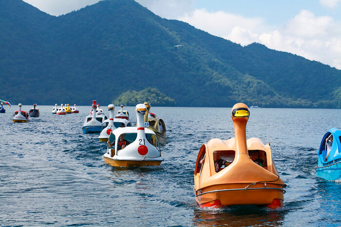 中禅寺湖スワンボートレース【9月5日開催】